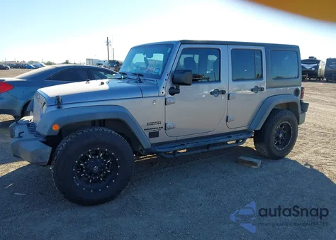 2015 Jeep Wrangler Unlimited Sport from USA, damaged, VIN 1C4BJWDG5FL520685
